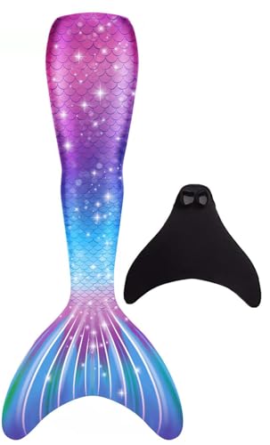BAWADE Glitzerndes Kostüm mit Flossen – Perfekt für Verkleidung, Fotoshooting & Karneval – Elegantes Design für Kinder & Erwachsene BAWADE Glitzerndes Kostüm mit Flossen – Perfekt für Verkleidung, Fotoshooting & Karneval – Elegantes Design für Kinder & Erwachsene von BAWADE