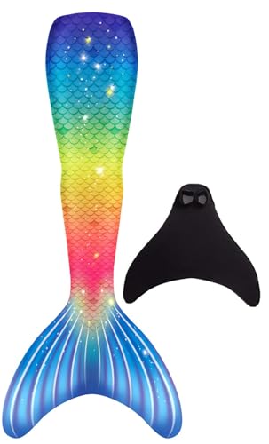 BAWADE Glitzerndes Kostüm mit Flossen – Perfekt für Verkleidung, Fotoshooting & Karneval – Elegantes Design für Kinder & Erwachsene BAWADE Glitzerndes Kostüm mit Flossen – Perfekt für Verkleidung, Fotoshooting & Karneval – Elegantes Design für Kinder & Erwachsene von BAWADE