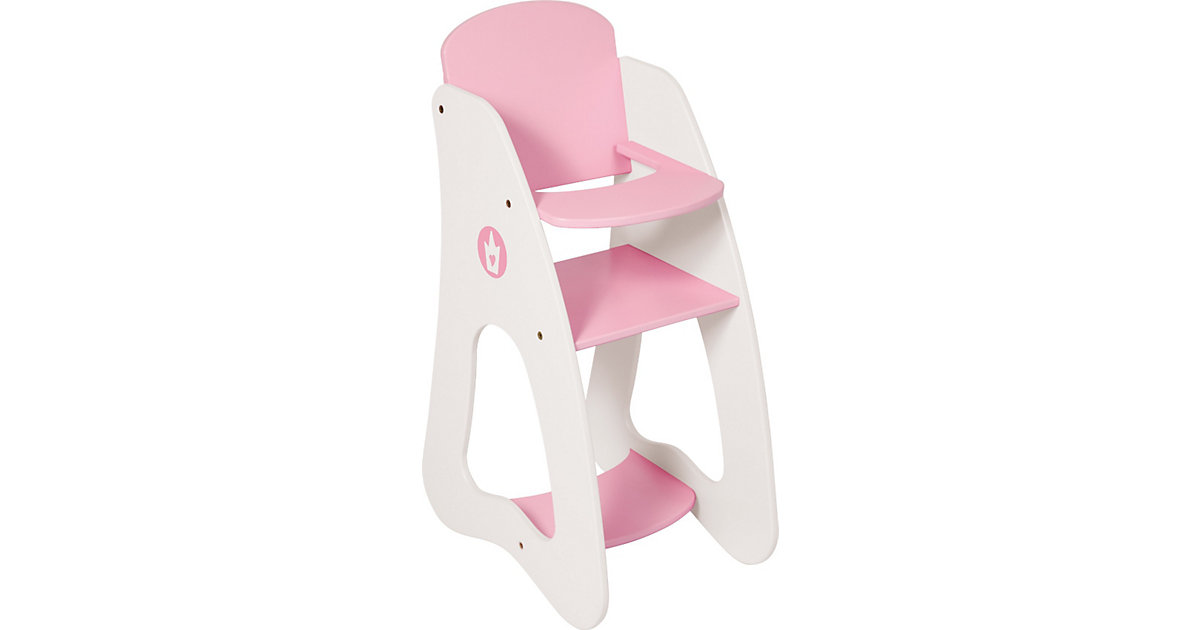 Puppenhochstuhl Krönchen, rosa Puppenhochstuhl Krönchen, rosa von BAYER