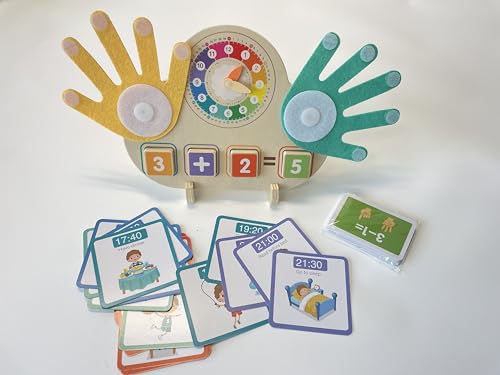BAYMI Holz Mathe Spielzeug Zählen Lernen für Kinder (BX-01) von BAYMI