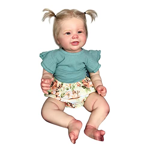 BAYORE 3D Handbemalung Für Realistische Prinzessin Für Mädchen Mit Sichtbaren Venen Geeignet Für Babys Kleinkinder Su Echt Aussehende Puppen Für Mädchen von BAYORE