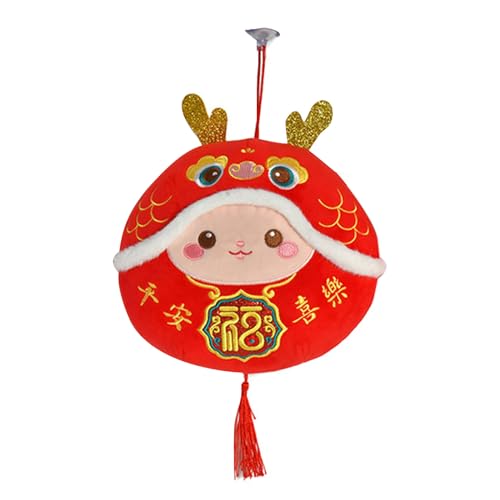 BAYORE Chinesischer Drache Anhänger Neuartiges Stofftier Spielzeug Für Die Chinesische Neujahrsparty Umarmt Den Chinesischen Loong Chinesischen Drachen Plüsch von BAYORE