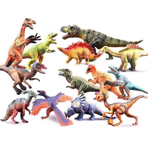 BAYORE Interaktives Dinosaurier Modell Für Kinder Lernspielzeug Tragbar Pädagogische Cupcake Figur Party Simulierter Dinosaurier von BAYORE