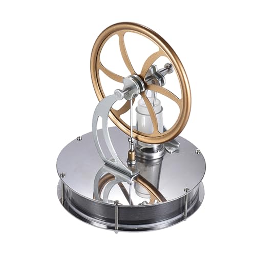Niedertemperatur Stirlingmotor Zusammengebauter Stromgenerator Wärmeexperiment Generatormodell Mit Schwungrad Designs Modell Eines Niedertemperatur Stirlingmotors von BAYORE