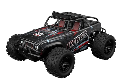 BAZADER Ferngesteuertes Auto Remote Control Car 1:18 RC Auto 40+ km/h 4WD Offroad RC Truck-2.4GHz All Terrain Spielzeug 2 Wiederaufladbar Batterien Fast Cars Ferngesteuertes Auto ab 4 6 8 10 Jahre von BAZADER