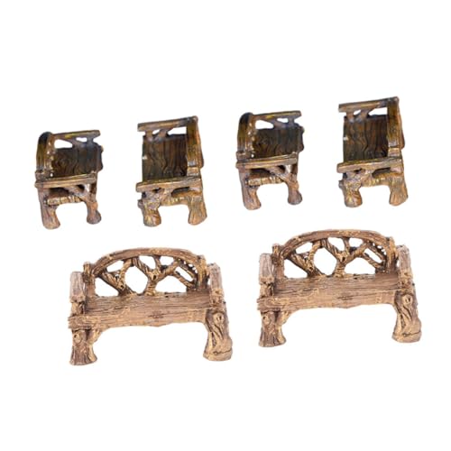 BAZEITFLOW 1 Set Mini Stuhlbank Für Puppenhaus Miniaturmöbel Heimbank Miniatur Lustiger Stuhl Miniatur Möbel Mikro Miniatur Stühle Puppenhaus Möbel Harz Braun BAZEITFLOW 1 Set Mini Stuhlbank Für Puppenhaus Miniaturmöbel Heimbank Miniatur Lustiger Stuhl Miniatur Möbel Mikro Miniatur Stühle Puppenhaus Möbel Harz Braun von BAZEITFLOW