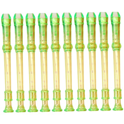 BAZEITFLOW 10Stücke Teiliges Klarinetteninstrumente Anfänger Klarinette Leichtes und Tragbares Blasinstrument für Musikanfänger Zufällige Farben von BAZEITFLOW