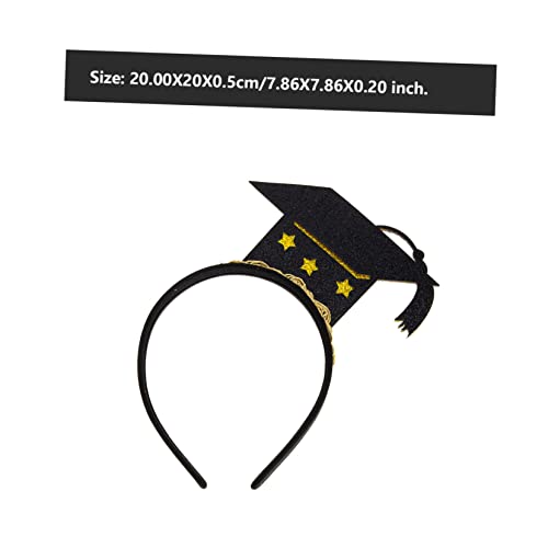 BAZEITFLOW 2 Stück Graduation Haarband mit Mini Abschlusskappe aus Kreativer Deko für Bachelor Feier Langlebiges Party Stirnband Geeignet für Abschlussfeier und Fotomomente BAZEITFLOW 2 Stück Graduation Haarband mit Mini Abschlusskappe aus Kreativer Deko für Bachelor Feier Langlebiges Party Stirnband Geeignet für Abschlussfeier und Fotomomente von BAZEITFLOW