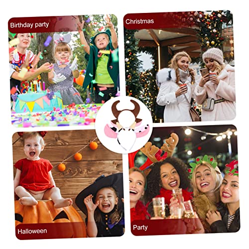 BAZEITFLOW 2 Stück Kuschelige Kuhhörner Haarreif Damen Mädchen Karneval Halloween Party Kopfschmuck Weich und Bequem Modisches Accessoire für Cosplay und Foto Requisiten BAZEITFLOW 2 Stück Kuschelige Kuhhörner Haarreif Damen Mädchen Karneval Halloween Party Kopfschmuck Weich und Bequem Modisches Accessoire für Cosplay und Foto Requisiten von BAZEITFLOW