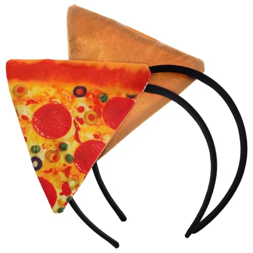 BAZEITFLOW 2 Stück Teiliges Pizza Haarband Einzigartiges Bühnenreifes Haaraccessoire mit Auffälligem Food Design Langlebig Geformt für Aufführungen Partys Hochzeiten und BAZEITFLOW 2 Stück Teiliges Pizza Haarband Einzigartiges Bühnenreifes Haaraccessoire mit Auffälligem Food Design Langlebig Geformt für Aufführungen Partys Hochzeiten und von BAZEITFLOW
