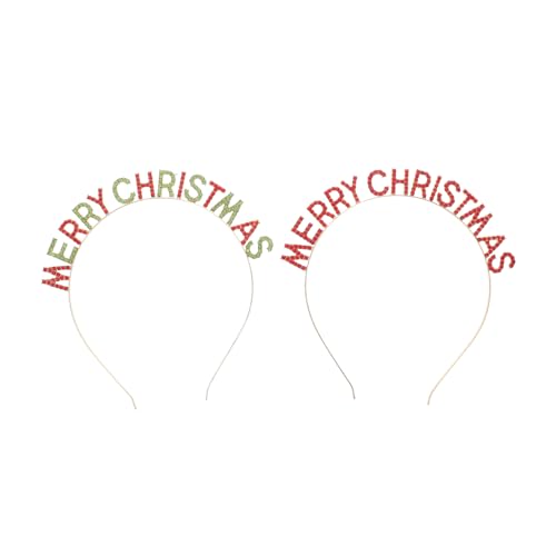 BAZEITFLOW 2 Stück Weihnachtliches Haarbänder in Rot und Langlebiges Material Stabiles Stirnband für Festival Party und Bühnenauftritt Komfortabler Haarschmuck als Geschenkidee BAZEITFLOW 2 Stück Weihnachtliches Haarbänder in Rot und Langlebiges Material Stabiles Stirnband für Festival Party und Bühnenauftritt Komfortabler Haarschmuck als Geschenkidee von BAZEITFLOW