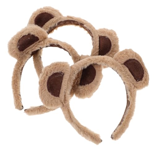 BAZEITFLOW 3 Stück Teiliges Süßes Bärenohren Haarband Flauschig Weiches Plüsch Stirnband für Frauen Mädchen Bequemes Tierohren Haarreif Vielseitig für Make Up Waschen Party und Kostüm BAZEITFLOW 3 Stück Teiliges Süßes Bärenohren Haarband Flauschig Weiches Plüsch Stirnband für Frauen Mädchen Bequemes Tierohren Haarreif Vielseitig für Make Up Waschen Party und Kostüm von BAZEITFLOW