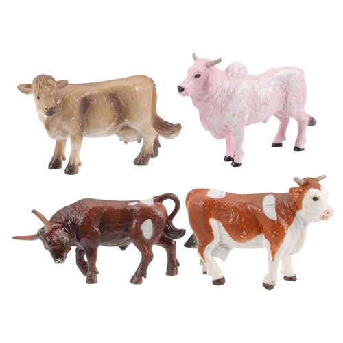 BAZEITFLOW 4 Stück Teiliges Miniatur Kuhfiguren Realistische Bonsai Tierdekoration Leichte Kunststoff Mini Kuhstatuen Stabile Tisch und Gartenornamente für Familie BAZEITFLOW 4 Stück Teiliges Miniatur Kuhfiguren Realistische Bonsai Tierdekoration Leichte Kunststoff Mini Kuhstatuen Stabile Tisch und Gartenornamente für Familie von BAZEITFLOW