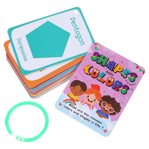 BAZEITFLOW 49 Stück Teiliges Geometrische Formen Lernkarten Für Tragbare Sensorische Früherziehungskarten Bunte Pädagogische Flashcards Für Kleinkinder Ab Jahr Fördern Kognitive Fähigkeiten BAZEITFLOW 49 Stück Teiliges Geometrische Formen Lernkarten Für Tragbare Sensorische Früherziehungskarten Bunte Pädagogische Flashcards Für Kleinkinder Ab Jahr Fördern Kognitive Fähigkeiten von BAZEITFLOW