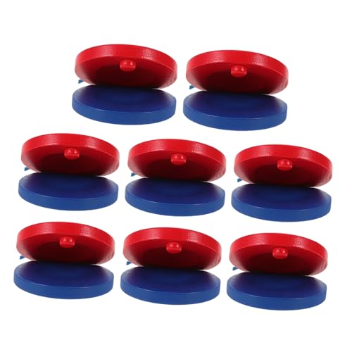 BAZEITFLOW 8 Stück Teiliges Kastagnetten aus Holz Ergonomische Hand Finger Rhythmusinstrumente für Frühe Musikalische Bildung nach Orff Methode Percussion Rhythmusgefühl und Fingerfertigkeit BAZEITFLOW 8 Stück Teiliges Kastagnetten aus Holz Ergonomische Hand Finger Rhythmusinstrumente für Frühe Musikalische Bildung nach Orff Methode Percussion Rhythmusgefühl und Fingerfertigkeit von BAZEITFLOW