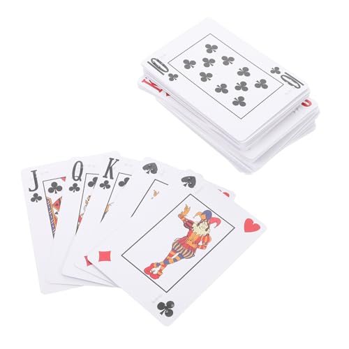 BAZEITFLOW Blindenspielkarten mit Brailleschrift Kennzeichnung Inklusive Unterhaltung für Sehbehinderte Portables Assistenzspiel für Senioren und Menschen mit Sehbeeinträchtigung BAZEITFLOW Blindenspielkarten mit Brailleschrift Kennzeichnung Inklusive Unterhaltung für Sehbehinderte Portables Assistenzspiel für Senioren und Menschen mit Sehbeeinträchtigung von BAZEITFLOW