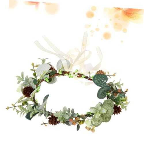 BAZEITFLOW Braut Haarschmuck Stirnband mit Leichter Kopfschmuck für Hochzeit Karneval Party Festliche Foto Requisiten Modisches Blumenkranz Haarband für Damen BAZEITFLOW Braut Haarschmuck Stirnband mit Leichter Kopfschmuck für Hochzeit Karneval Party Festliche Foto Requisiten Modisches Blumenkranz Haarband für Damen von BAZEITFLOW