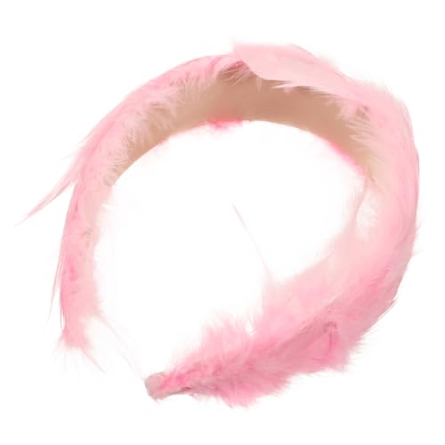 BAZEITFLOW Federstirnband für Damen Vintage Kopfschmuck Leicht und Robust für Karneval Hochzeiten und Partys Haaraccessoire mit Federn von BAZEITFLOW