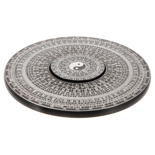BAZEITFLOW Finger Gyro aus Metalllegierung Stressabbauendes Rotierendes Fingertip Gyroskop für Teens Tragbares Dekompressionsspielzeug mit Feng Shui Kompass und Schutzsymbolen BAZEITFLOW Finger Gyro aus Metalllegierung Stressabbauendes Rotierendes Fingertip Gyroskop für Teens Tragbares Dekompressionsspielzeug mit Feng Shui Kompass und Schutzsymbolen von BAZEITFLOW