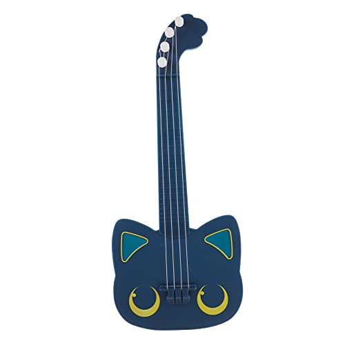 BAZEITFLOW Gitarre für Stabile Spielbare Katzen Ukulele Kindgerechtes Lerninstrument Einzigartiges Katzen Design Blau Sicher und Robust Verpackung BAZEITFLOW Gitarre für Stabile Spielbare Katzen Ukulele Kindgerechtes Lerninstrument Einzigartiges Katzen Design Blau Sicher und Robust Verpackung von BAZEITFLOW