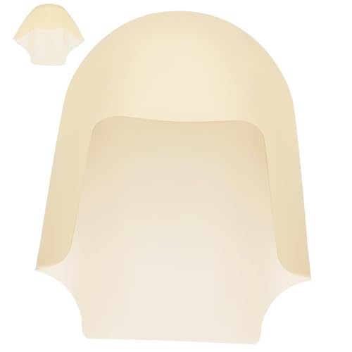 BAZEITFLOW Glatze Kopfbedeckung kahlköpfige Mönchsmütze Perückenkappen Styling-Kopf Stütze kahle Perücke Männer Cosplay -Kostümzubehör Kostümperücken Latexperücke Bühnenkappe Kostüm-Cosplay von BAZEITFLOW
