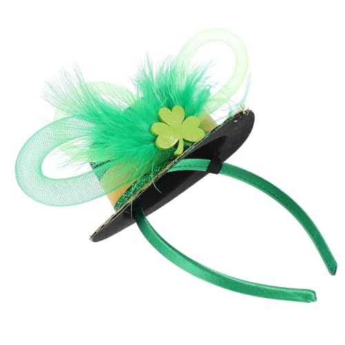 BAZEITFLOW Grünes Patricks Day Haarband Damen Karneval Kleiner Netz Hut Stirnband Festival Haarschmuck Komfortabel Leicht und Stylisch für Party Umzug BAZEITFLOW Grünes Patricks Day Haarband Damen Karneval Kleiner Netz Hut Stirnband Festival Haarschmuck Komfortabel Leicht und Stylisch für Party Umzug von BAZEITFLOW