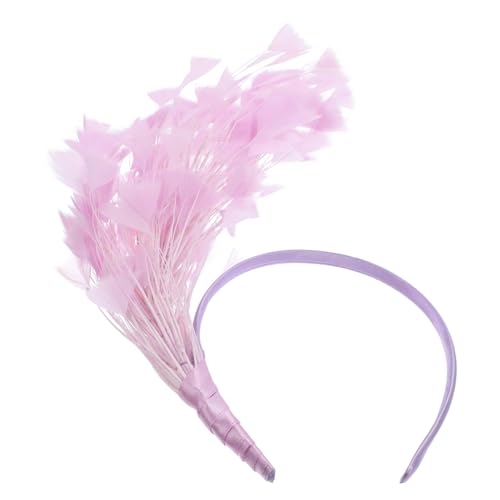BAZEITFLOW Halloween Stirnband mit Federschmuck Leichtes Bequemes Haaraccessoire für Damen für Karneval Cosplay und Festliche Partydekoration Einzigartiger Look für Halloween Events von BAZEITFLOW