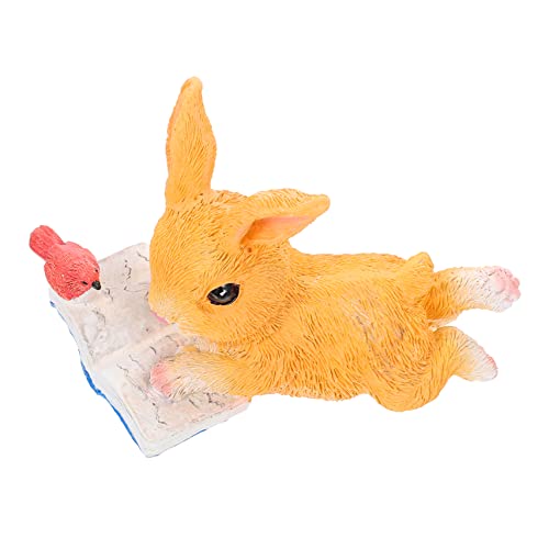 BAZEITFLOW Kaninchen Leseornament Mini Kaninchen Babystatue Kaninchenfiguren Lustige Kaninchen Ornamente Hasen Winzige Kinderzimmer Partyfigur Süßes Kaninchen Dekoration BAZEITFLOW Kaninchen Leseornament Mini Kaninchen Babystatue Kaninchenfiguren Lustige Kaninchen Ornamente Hasen Winzige Kinderzimmer Partyfigur Süßes Kaninchen Dekoration von BAZEITFLOW