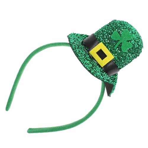 BAZEITFLOW Kleeblatt Haarreif für Erwachsene und Grünes Stirnband als Saint Patricks Day Party Accessoire Vielseitiges Festival Kostümzubehör Langlebige Haarschmuck Dekoration BAZEITFLOW Kleeblatt Haarreif für Erwachsene und Grünes Stirnband als Saint Patricks Day Party Accessoire Vielseitiges Festival Kostümzubehör Langlebige Haarschmuck Dekoration von BAZEITFLOW