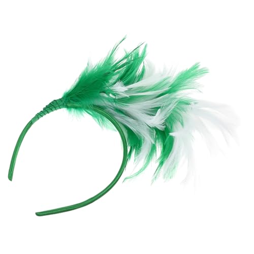 BAZEITFLOW Kopfband Haarschmuck für Party Festival Cosplay Stirnband Weiß Grün Leicht und Bequem Geeignet für Kostüm Geburtstag und Auftritte BAZEITFLOW Kopfband Haarschmuck für Party Festival Cosplay Stirnband Weiß Grün Leicht und Bequem Geeignet für Kostüm Geburtstag und Auftritte von BAZEITFLOW