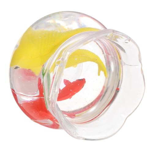 BAZEITFLOW Miniatur Koi Fischglas mit Realistischen Figuren Detailreiche Aquarium Deko für Puppenhäuser und Micro Szenen Vielseitig Einsetzbar Pflegeleicht Attraktive Wohnraumgestaltung BAZEITFLOW Miniatur Koi Fischglas mit Realistischen Figuren Detailreiche Aquarium Deko für Puppenhäuser und Micro Szenen Vielseitig Einsetzbar Pflegeleicht Attraktive Wohnraumgestaltung von BAZEITFLOW
