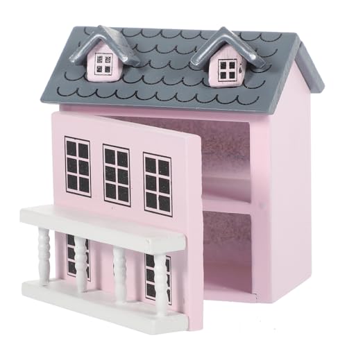 BAZEITFLOW Miniaturhaus Ornament Rustikalem Miniatur Gartendeko für Puppenhäuser DIY Streudeko Zubehör Geschenkidee für Desktop Dekoration von BAZEITFLOW