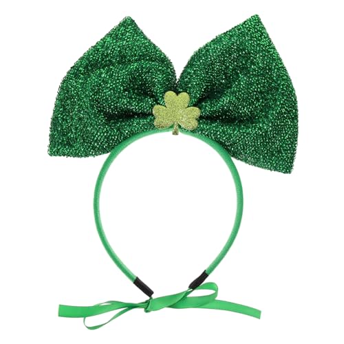 BAZEITFLOW Pet St Patrick's Day Stirnband für Haustiere mit Leuchtender Schleife Verstellbares Party Haarschmuck Kostüm Ablegen Accessoire für Festtage und Fotoshootings BAZEITFLOW Pet St Patrick's Day Stirnband für Haustiere mit Leuchtender Schleife Verstellbares Party Haarschmuck Kostüm Ablegen Accessoire für Festtage und Fotoshootings von BAZEITFLOW