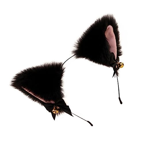 BAZEITFLOW Plüsch Katzenohren Haarreif mit Schleife Weiches Haarband für Damen und Mädchen Bequemes Stirnband für Kostüm Party und Alltag Dekoratives Accessoire für Festliche Anlässe BAZEITFLOW Plüsch Katzenohren Haarreif mit Schleife Weiches Haarband für Damen und Mädchen Bequemes Stirnband für Kostüm Party und Alltag Dekoratives Accessoire für Festliche Anlässe von BAZEITFLOW
