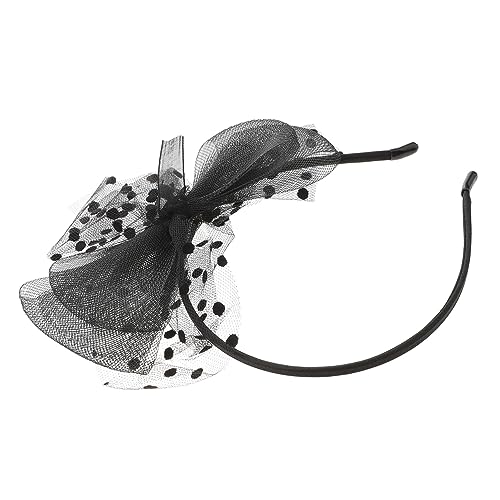 BAZEITFLOW Retro Damen Haarreifen Schwarz mit Breiter Netzspitze und Großem Schleifen Design Eleganter Haarschmuck für Party Engagement und Stilvolle Alltagsszenarien BAZEITFLOW Retro Damen Haarreifen Schwarz mit Breiter Netzspitze und Großem Schleifen Design Eleganter Haarschmuck für Party Engagement und Stilvolle Alltagsszenarien von BAZEITFLOW