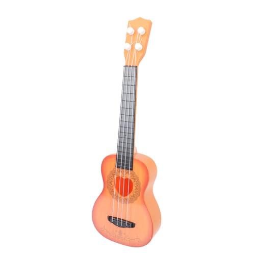 BAZEITFLOW Simulation Ukulele Retro holzoptik Musikinstrument für Jungen Mädchen Musikalisches Lernspielzeug Robust Langlebig Kreatives Geburtstagsgeschenk von BAZEITFLOW