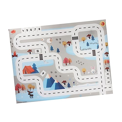 BAZEITFLOW Spielmatte mit Straßenverkehrs Motiv Weiche Sichere Puzzlematte für Krabbel und Vielseitig als Rennstrecke und Outdoor Matte für Junge Mädchen und Kleinkinder BAZEITFLOW Spielmatte mit Straßenverkehrs Motiv Weiche Sichere Puzzlematte für Krabbel und Vielseitig als Rennstrecke und Outdoor Matte für Junge Mädchen und Kleinkinder von BAZEITFLOW