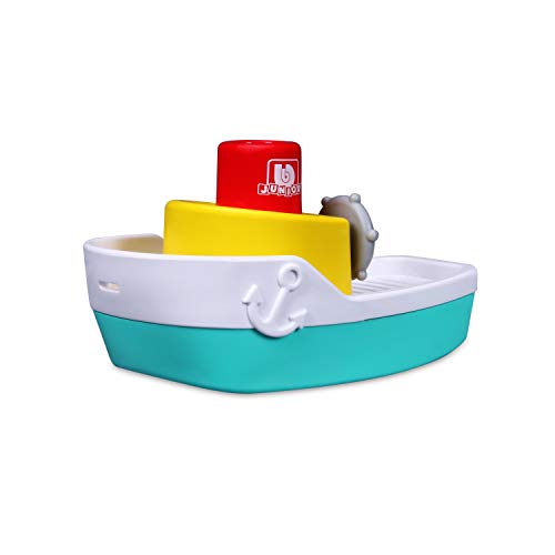 Bauer Spielwaren 16-89003 Spraying Tugboat Spielzeugboot mit Wassersprüh-Funktion, blau, Small von Bauer Spielwaren