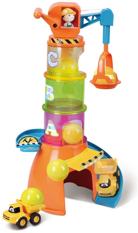 BB Junior Volvo Kran 5-in-1, Babyspielzeug von BB Junior