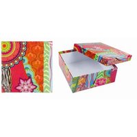 BB KLOSTERMANN 20222 "Mandala Garden" Box viereckig orange von BB KLOSTERMANN