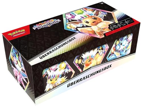 BB-Toy-Trades Bundle aus Pokemon Prismatische Entwicklungen Überraschungsbox/Surprise Box & Toploader - Deutsch NEU & OVP von BB-Toy-Trades