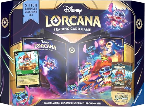 BB-Toy-Trades Lorcana - Azurblaues Meer - Stitch Sammler Geschenkset - DEUTSCH - Sammelkarten NEU & OVP Toploader von BB-Toy-Trades