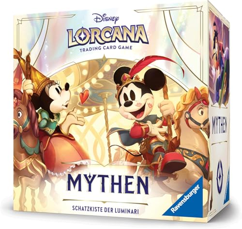 BB-Toy-Trades Lorcana - Mythen Schatzkiste der Luminari Trove Geschenkbox - DEUTSCH - Sammelkarten NEU & OVP Toploader von BB-Toy-Trades