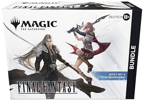 BB-Toy-Trades Magic Final Fantasy Fat Pack Bundle - (mit 9 Play Boostern) DEUTSCH NEU Toploader von BB-Toy-Trades