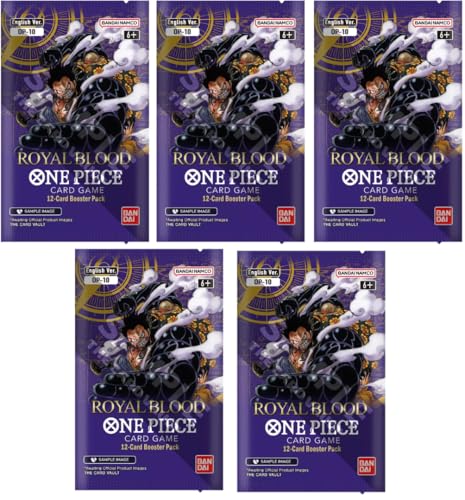BB-Toy-Trades One Piece Card Game - Royal Blood 5X Booster Packs OP-10 ENGLISCH Bloodline NEU & OVP Toploader BB-Toy-Trades One Piece Card Game - Royal Blood 5X Booster Packs OP-10 ENGLISCH Bloodline NEU & OVP Toploader von BB-Toy-Trades