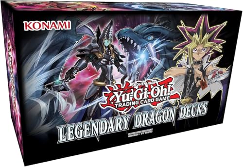 BB-Toy-Trades YuGiOh! Legendary Dragon Decks Box - DEUTSCH - Reprint Unlimited NEU & OVP! und Toploader von BB-Toy-Trades