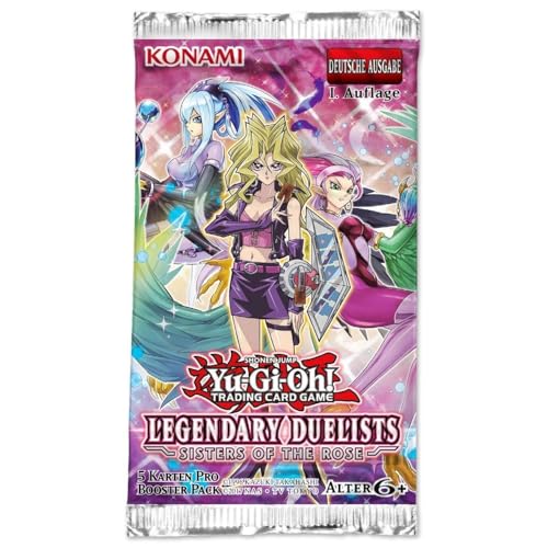 BB-Toy-Trades YuGiOh Legendary Duelists Sisters of The Rose Booster Pack - DEUTSCH - 1.Auflage Versandschutz BB-Toy-Trades YuGiOh Legendary Duelists Sisters of The Rose Booster Pack - DEUTSCH - 1.Auflage Versandschutz von BB-Toy-Trades