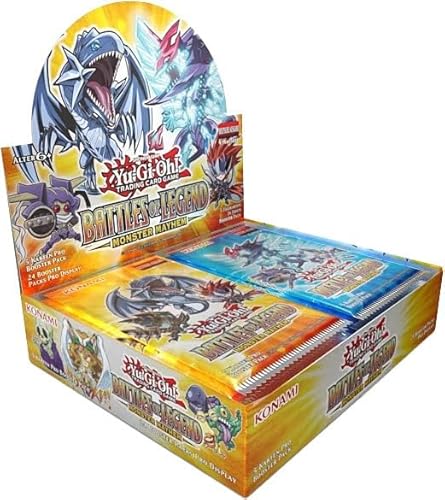BB-Toy-Trades Yugioh - Battles of Legend: Monster Mayhem - BLMM - Display (24 Booster Packs) - Deutsch - OVP & Toploader von BB-Toy-Trades