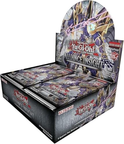 BB-Toy-Trades Yugioh! Quarter Century Alliance Insight 24 Booster Display NEU & OVP - DEUTSCH & Toploader von BB-Toy-Trades