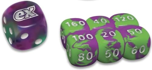BB-Toy-Trades kompatibel für PKM TCG Elite Top Trainer Würfel Set Schadensmarken Dice Set mit BB-Toy-Trades Versandschutz (Nebel der Sagen - Shrouded Fable) von BB-Toy-Trades